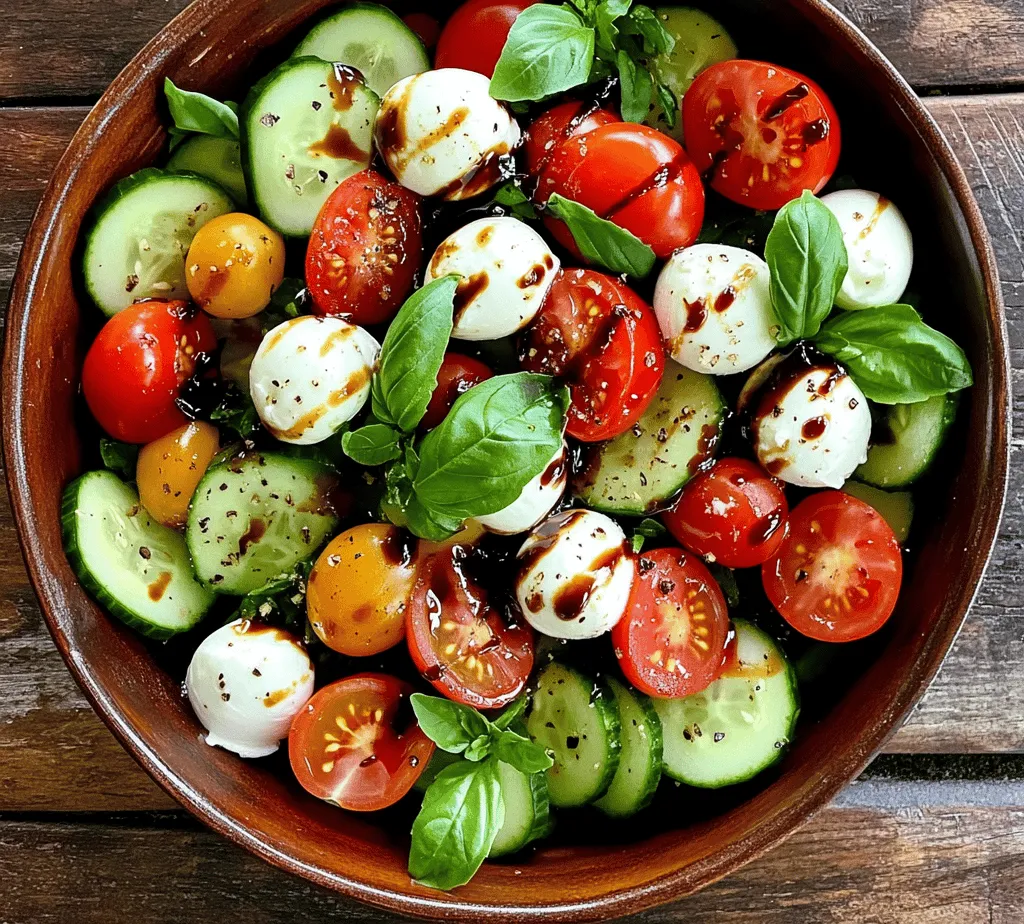 Caprese salad, a culinary classic that originated from the beautiful island of Capri, Italy, has gained popularity worldwide for its vibrant colors and fresh flavors. Traditionally composed of ripe tomatoes, fresh mozzarella, and fragrant basil, this dish is a staple during the summer months when tomatoes are at their peak. The simplicity of the ingredients paired with the elegance of presentation makes it a go-to choice for picnics, barbecues, and elegant dinners alike.