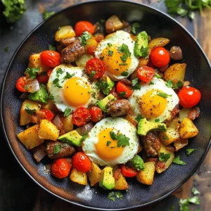 In the world of breakfast, few dishes can rival the satisfaction of a hearty loaded breakfast hash. This easy recipe combines tender potatoes, vibrant vegetables, and flavorful meats, topped with perfectly cooked eggs, making it an ideal start to any day. Whether you’re cooking for yourself or feeding a crowd, this breakfast hash is not only simple to prepare but also customizable to suit your taste preferences. With its delightful combination of ingredients, breakfast hash has become a staple in brunch menus and home kitchens alike.