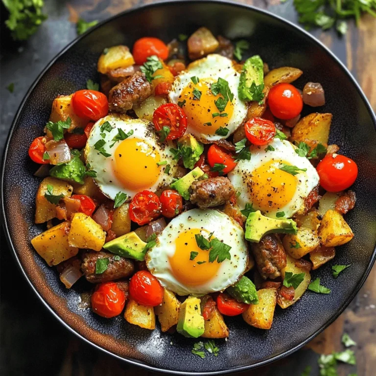 In the world of breakfast, few dishes can rival the satisfaction of a hearty loaded breakfast hash. This easy recipe combines tender potatoes, vibrant vegetables, and flavorful meats, topped with perfectly cooked eggs, making it an ideal start to any day. Whether you’re cooking for yourself or feeding a crowd, this breakfast hash is not only simple to prepare but also customizable to suit your taste preferences. With its delightful combination of ingredients, breakfast hash has become a staple in brunch menus and home kitchens alike.