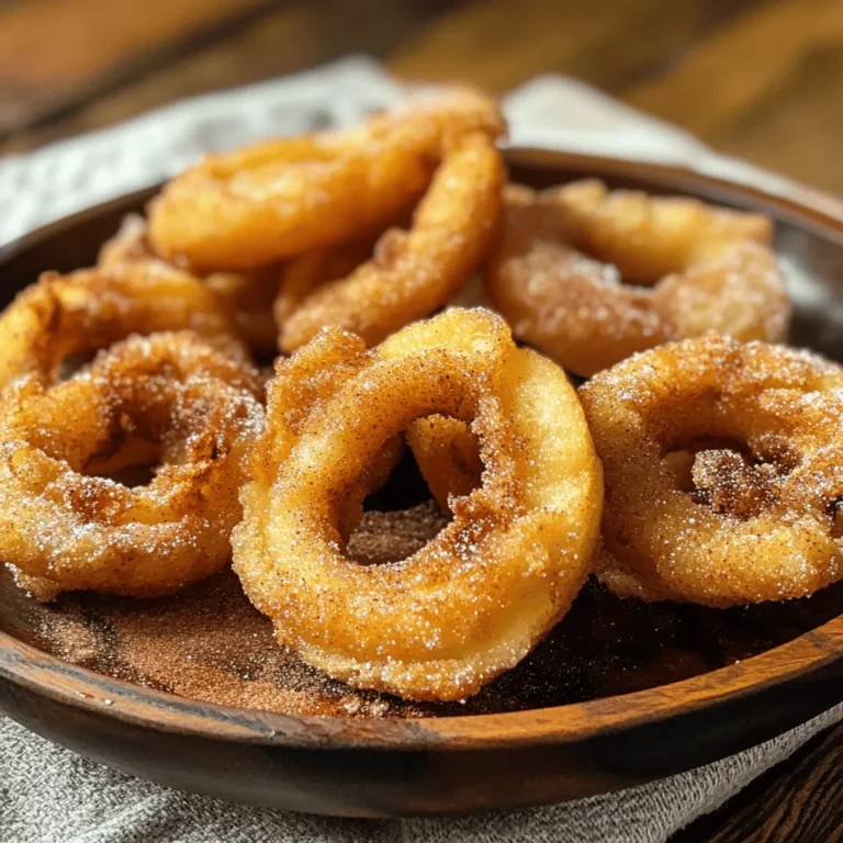 Fried desserts have secured a special place in the hearts of food lovers around the globe. From beignets and churros to doughnuts and funnel cakes, these indulgent treats are synonymous with comfort and joy. Among these sweet delights, crispy fried cinnamon apple rings stand out as a beloved snack or dessert option that tantalizes the taste buds. Imagine biting into a golden-brown apple ring, perfectly crispy on the outside, revealing a tender, tart apple interior. The delightful combination of flavors and textures makes this treat a must-try for anyone who appreciates the magic of fried desserts.