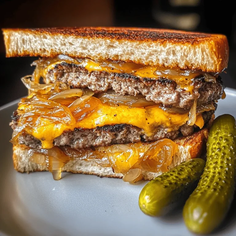 The Patty Melt is not just a sandwich; it is a beloved staple of American comfort food that has stood the test of time. Originating in diners across the United States during the mid-20th century, this delicious creation merges the flavors of a classic cheeseburger with the satisfying crunch of a grilled cheese sandwich. With layers of juicy beef, savory caramelized onions, melted cheese, and the robust flavor of rye bread, the Patty Melt is a culinary masterpiece that evokes nostalgia and satisfaction with every bite.