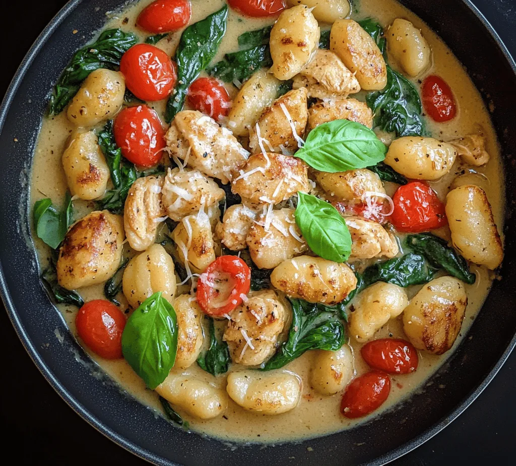 If you're searching for a quick, satisfying meal that brings comfort and flavor to your dinner table, look no further than the Garlic Chicken Gnocchi Skillet. This delightful dish combines tender chicken breast with pillowy gnocchi, vibrant vegetables, and a creamy sauce that ties everything together beautifully. Perfect for busy weeknights or leisurely weekends, the appeal of this one-skillet meal lies not only in its rich flavors but also in its simplicity—making it a favorite among home cooks and food enthusiasts alike.