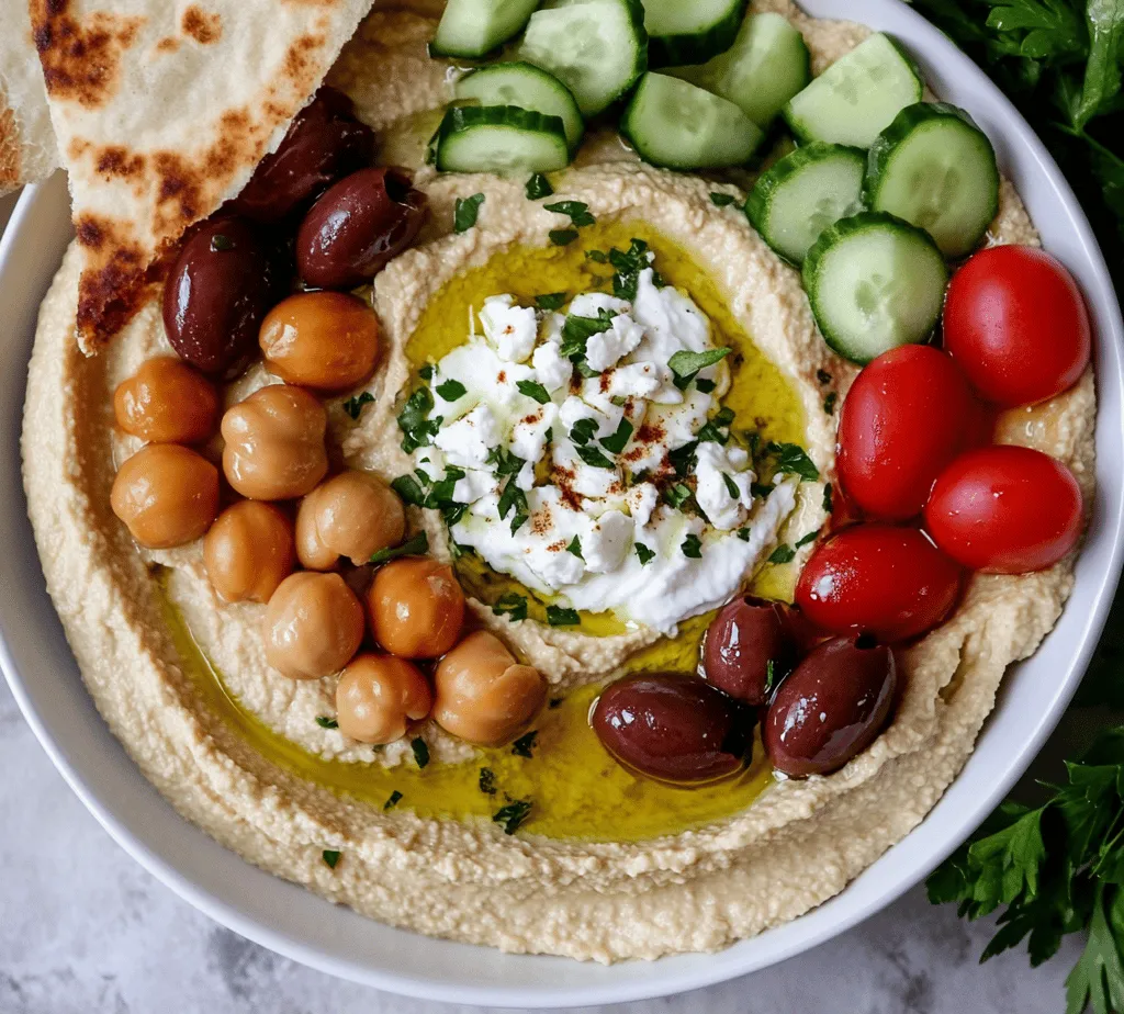Greek Style Loaded Hummus is not just a dish; it's a celebration of flavors, textures, and the rich culinary heritage of Greece. This delightful spread combines the classic elements of traditional hummus with the vibrant ingredients synonymous with Greek cuisine, making it a perfect appetizer or snack for any occasion. Hummus, with its creamy texture and nutty flavor, has gained immense popularity worldwide, thanks to its versatility and health benefits.