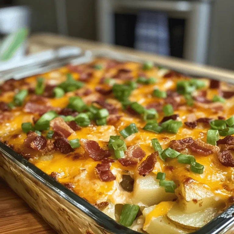 Breakfast is often referred to as the most important meal of the day, and for good reason. It sets the tone for our energy levels and mood as we tackle the hours ahead. Among the many delightful options for breakfast, casseroles stand out due to their convenience and the myriad of flavors they offer. One such crowd-pleaser is the Cheesy Bacon Potato Breakfast Casserole, a dish that has gained popularity for its ability to bring families together around the breakfast table.