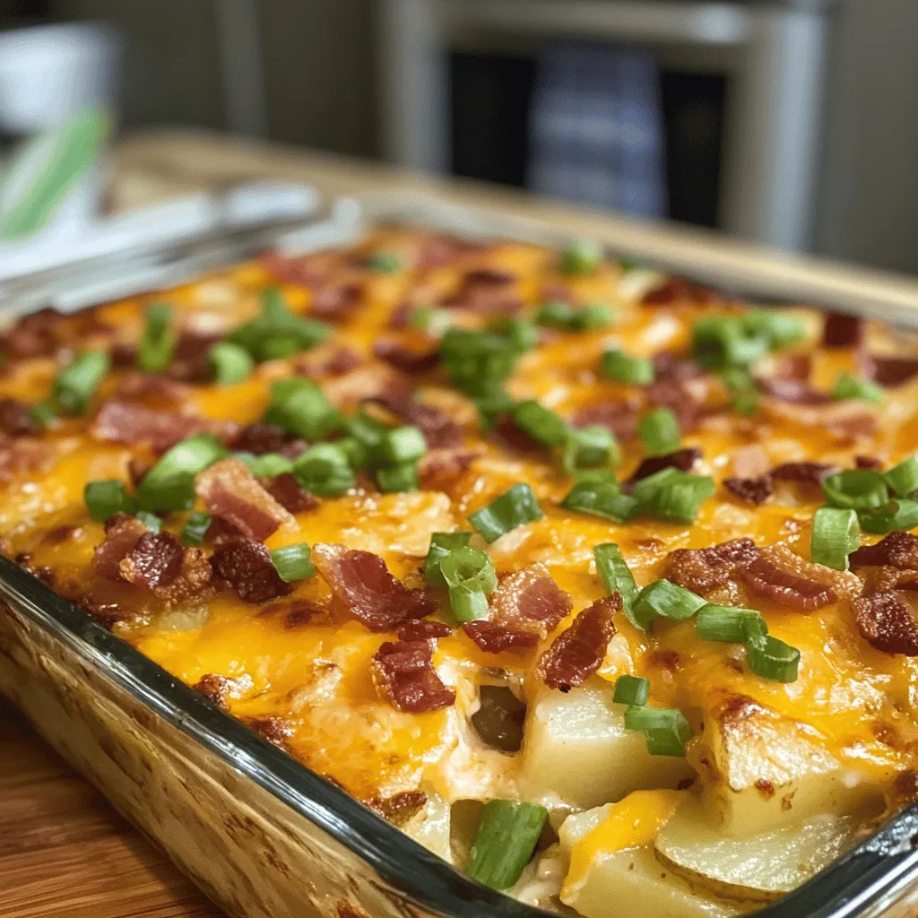 Breakfast is often referred to as the most important meal of the day, and for good reason. It sets the tone for our energy levels and mood as we tackle the hours ahead. Among the many delightful options for breakfast, casseroles stand out due to their convenience and the myriad of flavors they offer. One such crowd-pleaser is the Cheesy Bacon Potato Breakfast Casserole, a dish that has gained popularity for its ability to bring families together around the breakfast table.