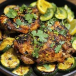Imagine biting into a succulent piece of chicken, perfectly marinated and grilled to perfection, accompanied by vibrant, zesty zucchini that bursts with flavor. This is the essence of Sizzling Asado Chicken with Zesty Lemon Zucchini, a dish that captures the heart of home-cooked meals while promising an explosion of taste and texture with every bite. This recipe is not just another dinner option; it’s a delightful culinary experience that combines the juicy richness of marinated chicken with the fresh crunch of zucchini, making it an ideal choice for any occasion.