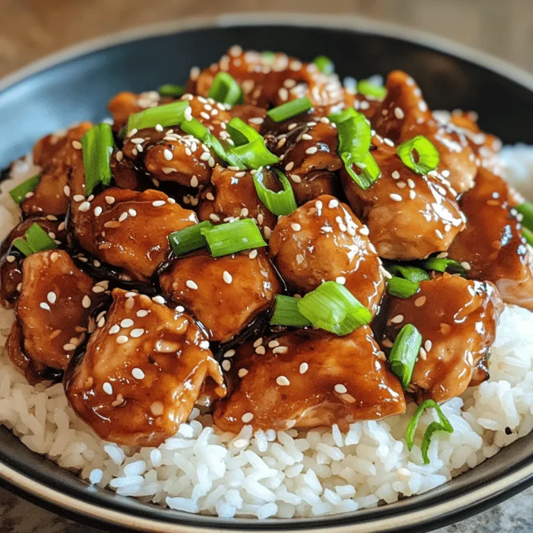 If you're looking for a dish that is both tantalizingly delicious and incredibly quick to prepare, look no further than Mongolian chicken. This dish has captivated the hearts (and taste buds) of home cooks everywhere, combining the perfect balance of sweet and savory flavors that leave a lasting impression. With a cooking time of just 20 minutes, this recipe is ideal for busy weeknights or casual gatherings where you want to impress without the fuss.