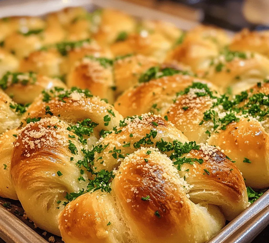 Garlic knots are a beloved staple in many Italian-American households, often served as an appetizer or snack that never fails to impress. These delightful bites are characterized by their soft, chewy texture and the irresistible aroma of garlic-infused butter. Whether you’re enjoying them with a plate of pasta or as part of a casual gathering, garlic knots bring warmth and comfort to any meal. The satisfaction of creating this dish from scratch is unparalleled, as the combination of fresh ingredients and your own culinary skills come together to produce a truly delectable treat.