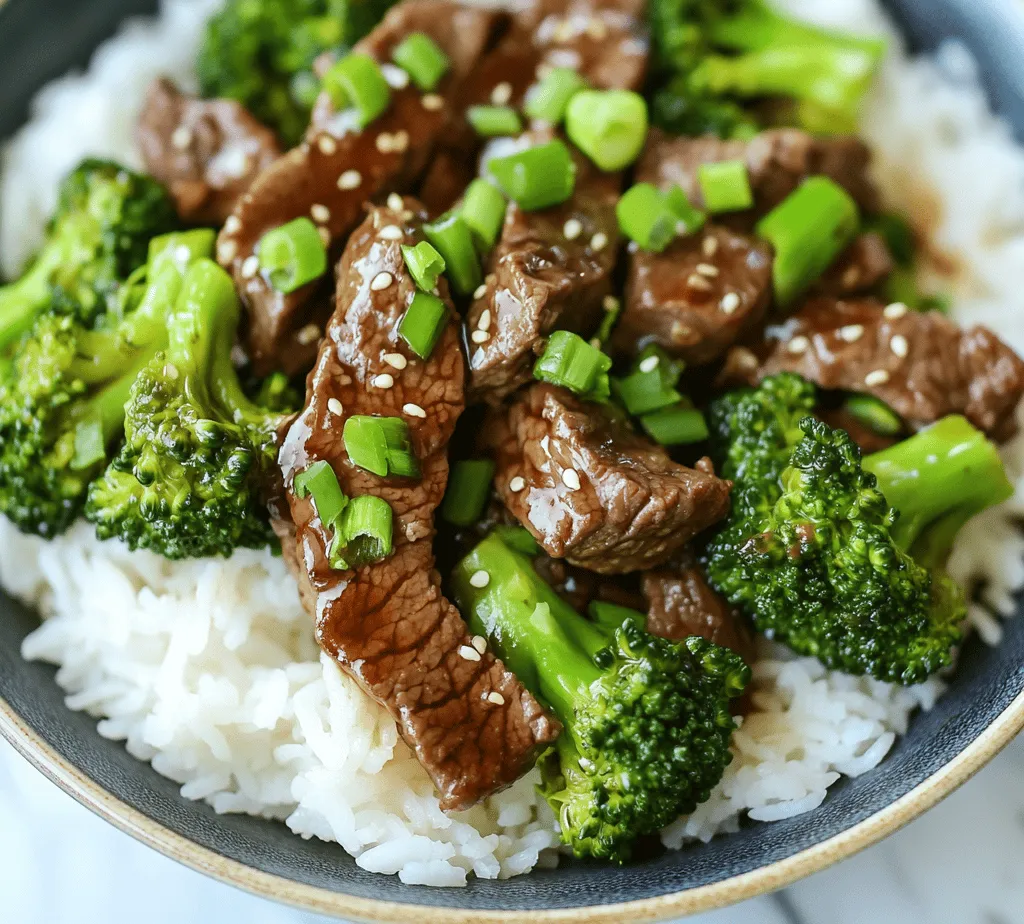 One-Pan Chinese Beef and Broccoli is a beloved staple in the realm of Chinese cuisine, cherished for its harmonious blend of flavors, vibrant colors, and satisfying textures. This dish not only showcases the tender, savory elements of flank steak but also highlights the crisp, fresh notes of broccoli, creating a meal that is as nutritious as it is delicious. Amidst the hustle and bustle of modern life, this recipe stands out as an ideal solution for busy weeknights, allowing you to prepare a wholesome dinner in under 30 minutes with minimal cleanup.
